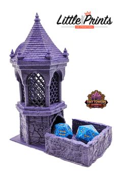 Capture the Essence of Ages: Behold the Ancient Well Dice Tower by FatesEnd Tiny Towers. This 3D printed captivating dice tower echoes the allure of a time-worn well. The intricate design, reminiscent of ancient architecture, boasts intricate textures and detailing that transport you to a world of fantasy. Standing elegantly against a backdrop of pure white, its small, lightweight form ensures easy portability, while its purposeful design guarantees fair and consistent dice rolls. Magic And Mystery, Dice Bags, Whisks, Dice Bag, Tabletop Games, Gaming Setup