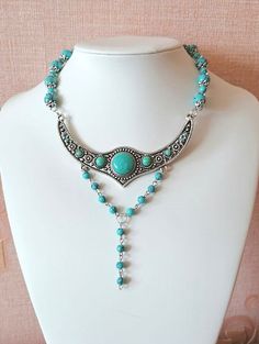 "...VERY  LOW  PRICE  NEW Necklace \"Talisman\" turquoise. Circumference 45 cm or 17.70 inches. Handmade Great for the collection d sizes:  Circumference 45cm or 17.70 inches Shipping: We send our items within 48-72 hours of purchase. Europe getting 3 - 10 days, please note that for the U.S., Canada, Australia, New Zealand and Asia delivery up to 21 days (use information from the post office). If you do not receive your item on time, please contact us, that would track the reason for the delay p Handmade Adjustable Blue Turquoise Necklace, Handmade Green Turquoise Bohemian Necklace, Handmade Bohemian Green Turquoise Necklace, Bohemian Green Handmade Turquoise Necklace, Handmade Blue Turquoise Necklace For Festivals, Nickel Free Turquoise Spiritual Necklace, Green Turquoise Necklace With Round Beads For Festivals, Green Turquoise Round Beads Necklace For Festival, Nickel Free Blue Turquoise Necklace For Festival