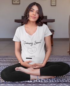 "This unique funny shirt is made for comfort, \"made for two\".  The shirt's size is specially tailored to the growing belly of pregnant moms, ensuring they stay comfortable and stylish throughout their pregnancy journey.  It's available in a variety of sizes, making it a great gift for moms-to-be of all shapes and sizes. Crafted with the softest and most durable materials, our pregnancy shirt is perfect for all-day wear. Its breathable fabric allows for ample air circulation, keeping moms cool Cute Maternity Shirts, Shirts Vinyl, Maternity Shirts, Funny Pregnancy Shirts, Maternity Shirt, Pregnancy Announcement Shirt, Moon Shirt, Maternity Tees, Pregnancy Humor