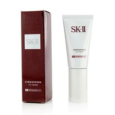 SK II - Atmosphere CC Крем SPF50 PA++++ 30g/1oz cosmeticall.com.ua - Косметика для Всіх - Косметика, Парфуми та Макіяж Sk Ii, Cc Cream, Alcohol Free, Spf 50, Sun Protection, Sunscreen