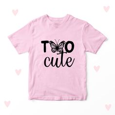 Two Cute Butterfly 2nd Birthday Children's T-shirt Children's Sizes: 6-12 Months 1-2 Years 2-3 Years 3-4 Years 5-6 Years 7-8 Years 9-10 Years  11-12 Years 13-14 Years Fabric 100% Cotton 40 degree wash. Do not bleach. Do not tumble dry. Do not dry clean. Warm iron. All of our Products are hand pressed and printed. PERSONALISED: If you have ordered a product to be personalised, please ensure that you use our 'Add Notes' feature at the checkout to add Dates, Names or Special Messages. Please be awa Playful Pink T-shirt With Slogan, Cute Letter Print T-shirt For Gender Reveal, Cute T-shirt With Funny Print For Gender Reveal, Cute Slogan T-shirt For Birthday, Cute Graphic Print Top For Birthdays, Pink T-shirt With Funny Print For Gender Reveal, Cute Graphic Print T-shirt For Gender Reveal, Cute Crew Neck T-shirt For Birthday, First Birthday Short Sleeve T-shirt With Text Print