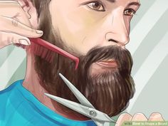 Beard Trimming Guide, Beard Trimming Styles, Bad Beards, Beard Styles Shape, Vintage Beard, Beard Cuts, Beard And Mustache Styles, Diy Beard, Long Hair Beard