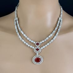 Ruby CZ diamond necklace, American Diamond wedding necklace, Cz jewelry, Indian, Pakistani, Punjabi wedding jewelry, Bridal necklace' Regular Size And Adjustable with rhodium finish Ships from California, USA Delivery in 2-5 business days in the USA. Other colors can be found here https://www.etsy.com/listing/1423097794/sapphire-cz-diamond-bridal-necklace?ref=listings_manager_grid https://www.etsy.com/listing/1423095388/emerald-cz-diamond-bridal-necklace?ref=listings_manager_grid Color, shades, Wedding Diamond Necklace With Jewels In Cubic Zirconia, Wedding Diamond Necklace With Cubic Zirconia, Wedding Cubic Zirconia Diamond Necklace, Diamond Jeweled Bridal Necklace For Wedding, Diamond Bridal Necklace For Wedding, Wedding Diamond Necklace With Jewels, Wedding Diamond Bridal Necklace With Jewels, Wedding Bridal Necklace With Diamonds, Wedding Bridal Diamond Necklace