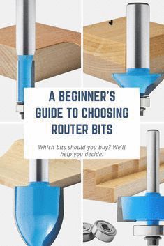 a guide to choosing router bits for woodworking and other projects that are not in use