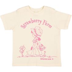 tops are individually screen printed by hand on made to order basis An original design and one of the tees we ever created Printed on a 100% soft cotton tee Strawberry Farm, Quoi Porter, Pink Shirt, Dream Clothes, Look Cool, Infant Tees, Aesthetic Clothes, Pretty Outfits, Original Design