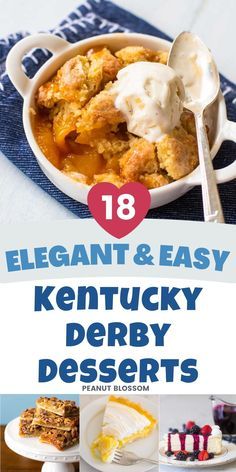 Desserts For Kentucky Derby Party, Kentucky Derby Dessert Ideas Easy, Kentucky Derby Party Desserts, Derby Day Appetizers, Derby Party Desserts, Easy Derby Party Food, Kentucky Derby Desserts Easy, Derby Dessert Ideas, Kentucky Derby Bars