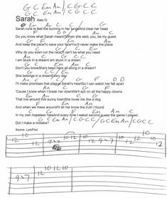 sheet music with notes and handwritten caption for someone's song about jesus