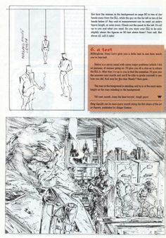 an article in a book with some drawings on it