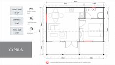 the floor plan for a small apartment