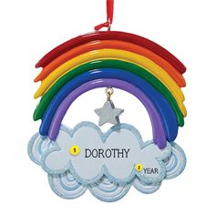 Rainbow Christmas Ornament Pride Ornament, Lena Waithe, Kurt Adler Christmas, Beard Ornaments, Felt Rainbow, Rainbow Ornaments, Christmas Rainbow, Jesse Tree, Rainbow Christmas