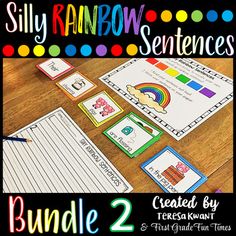 This will be your go-to writing center for building sentences. This is Bundle 2. Be sure to check out the original Silly Sentences by clicking the link below. There are Silly Sentences Writing Prompts for the entire year. Comes with BW and color options. We had requests to go deeper into sentence writing so this set is a bit more challenging, however can still be easily differentiated based on the cards used. Seed Science, Writing Complete Sentences, Sight Word Readers, Ela Centers, Writing Station, 2nd Grade Writing