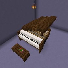 Spawn Ideas Minecraft, Minecraft Pool Table, Minecraft Carpet, Minecraft Spawn Ideas, Minecraft Piano, Piano Design