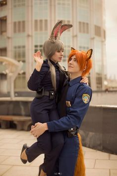 Kairi Cosplay, Zootopia Cosplay, Nick Wilde Zootopia, Zootopia Disney, Kakegurui Cosplay, Deku Cosplay, Zootopia Judy, Cosplay Couple, Avatar Cosplay