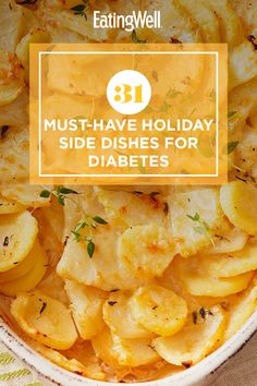 These diabetes-friendly side dish recipes show you that eating healthy during the holidays can be delicious. With these colorful, full-of-flavor recipes, you'll be sure to wow your guests (and keep your blood sugar level balanced). #thanksgiving #thanksgivingrecipes #bestthanksgivingrecipes #thanksgivingsides #healthyrecipes Beet Salad Recipes, Celery Sticks, Best Thanksgiving Recipes, Holiday Sides, High In Fiber, Holiday Side, Turkey Recipes Thanksgiving, Holiday Side Dishes, Healthy Sides