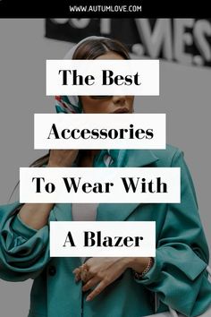 Green Blazer Outfits For Women Fall, Long Blazer Outfit, Green Blazer Outfit, Trendy Blazers, Style Chart, Deco Chic, Black Bloggers, Ladies Blazer, Best Winter Outfits