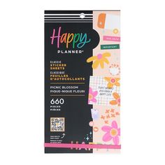 the happy planner bookmarks are designed to look like flowers