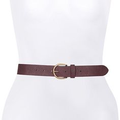 This Frye and Co. women's belt has a chic floral embossed finish and a gold-tone buckle. Wear it with all your favorite jeans and pants. Belt Length: 36 InBase Material: 100% Faux LeatherFabric Description: Faux LeatherBelt Width: 1 1/2 InCare: Wipe CleanCountry of Origin: Imported Trendy Belts For Women, Trendy Belts, Womens Belt, Belt Brown, Belt Length, Women's Belt, Suspender Belt, Suspenders, Belts For Women