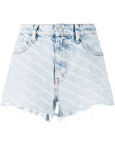 Alexander Wang Jeans, Look Festival, Short Jeans, Shorts Jeans, High Waisted Shorts Denim, High Rise Shorts, Short En Jean, Shirt Skirt, High Waisted Denim