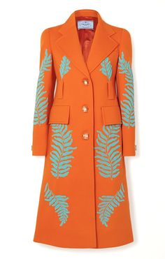 Red Overcoat, Prada Coat, Prada Skirt, Prada Shirt, Orange Coat, Blue Trench Coat, Tailored Coat, Black Wool Coat, Fancy Dress Design