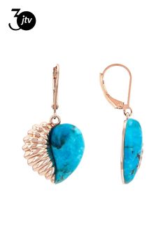 Discover the enchanting allure of Timna Jewelry Collection��� with these exquisite 18x10mm Composite Turquoise Copper Heart Earrings. Crafted to perfection, each piece showcases a mesmerizing blend of beauty and elegance. The composite turquoise used in this creation features separate pieces bound together, adding a unique touch to every earring. Adorn yourself with these stunning earrings that measure approximately 1.38 inches in length and 0.71 inches in width for the perfect statement accesso Elegant Turquoise Heart Earrings, Elegant Turquoise Heart Cut Jewelry, Elegant Turquoise Heart-shaped Jewelry, Copper Heart, Stunning Earrings, Blue Turquoise, Heart Earrings, Turquoise Blue, Jewelry Collection