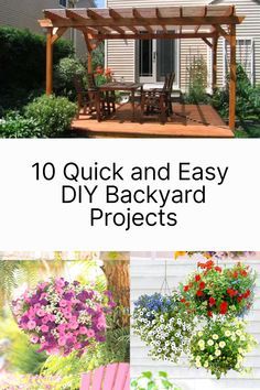 10 quick and easy diy backyard projects that are perfect for the summertime garden