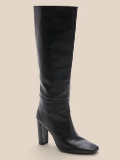 Alexandre Birman | Antonella Suede Slouchy Boot | Banana Republic Chic Tall Leather Knee-high Boots, Chic Leather Mid-calf Boots, Chic Tall Leather Mid-calf Boots, Knee-high Boots With Block Heel For Work, Chic Tall Knee-high Leather Boots, Workwear Knee-high Boots With Block Heel And Leather Lining, Calf Leather Knee-high Boots With Block Heel For Work, Chic Leather High Platform Boots, Fall Calf Leather Knee-high Boots With Block Heel