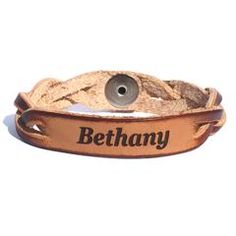 Personalized Leather Engraved Bracelet – Love Chirp Gifts Engraved Leather Bracelets, Leather Engraved, Leather Engraving, Bracelet Love, Engraved Bracelet, Leather Bracelets, Perfect Curls, Personalized Leather, Leather Craft