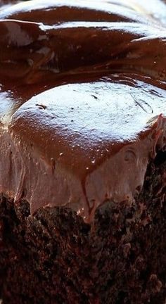 a close up of a cake on a plate with the words chocolate craving cake