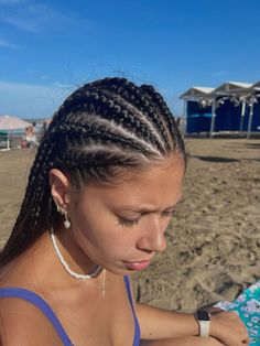 Cornrow Hairstyles 8 Braids, Braids For Summer 2024, Cornrow Hairstyles For White Women, 8 Braids Hairstyle, 8 Braids Cornrows, Cornrow Hairstyles Ponytail, Boxerské Copy, Four Dutch Braids, 6 Cornrow Braids