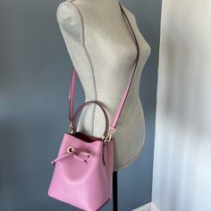 Kate Spade Bucket Bag. Gorgeous Pink Color With A Wine Interior Color. Great For Summer Fun!!! Pink Bucket Bag With Detachable Handle For Formal Occasions, Pink Formal Bucket Shoulder Bag, Elegant Pink Bucket Bag For Formal Occasions, Pink Formal Shoulder Bucket Bag, Formal Kate Spade Pouch Shoulder Bag, Kate Spade Formal Pouch Shoulder Bag, Elegant Pink Bucket Bag For Travel, Formal Pink Bucket Bag With Detachable Handle, Formal Pink Shoulder Bucket Bag