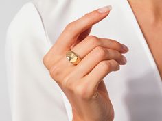 A 14k Solid Gold Bold Dome Ring boasts a contemporary and striking appearance with its thick band and prominent dome-shaped feature, showcasing a modern aesthetic. --Width of the Band: 2.70 mm - 12.00 mm--Thickness: 1.30 mm - 3.40 mm--Gold Kt Options: 14k, 18k--Color Options: Yellow Gold, Rose Gold and White Gold Precious Rings, How To Measure Yourself, Dome Ring, Domed Ring, Ring Size Guide, Modern Aesthetic, Surprise Gifts, Gold Material, Gold Rose