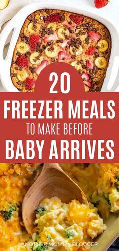 freezer meals to make before baby arrives