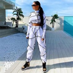 Light Weight Set – live-love-Fashion Tomboy Style Outfits, Top And Pants Set, Swaggy Outfits, Simple Trendy Outfits, Tomboy Fashion, Baddie Outfits Casual, Really Cute Outfits, Cute Simple Outfits, Girls Fashion Clothes