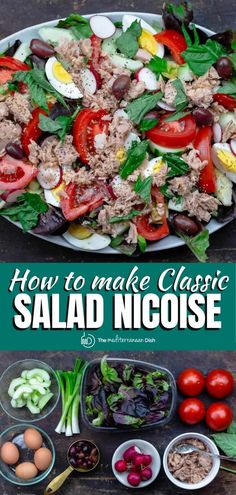 an image of how to make classic salad nicose