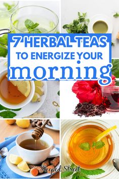 teas to energize your morning with the help of herbs and honey