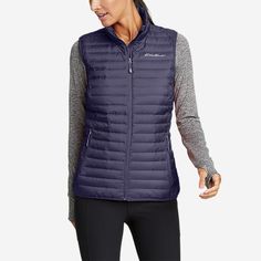 Women's Microlight Down Vest | Eddie Bauer Eddie Bauer Women, Christmas Mom, Down Vest, Eddie Bauer, Color Options, How To Wear, Color