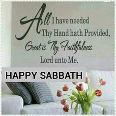 Sabbath Rest, Happy Sabbath