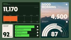 an image of a dashboard showing the time and temperature