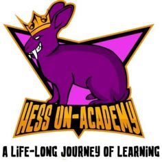 the logo for he's on academy, a life - long journey of learning