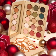 Winter Spice Shadow Palette | BEAUTY CREATIONS Christmas Eyeshadow, Gum Drops, Beauty Creations, Winter Beauty, Beauty Makeup Tips, Christmas Night, Wet N Wild, Shadow Palette, Makeup Palette