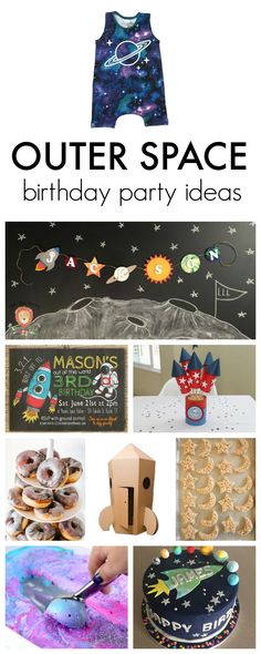 outer space birthday party ideas for kids