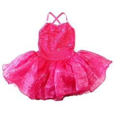 Your little girl will feel great lighting up the stage or going to a party in this beautiful tutu dress. Ballet dresses are an essential part of stage design and they represent a living imaginary picture of the scene. The hot pink dress features sequins on the top and two little white bows at braces. The skirt is made of multiple layers of ruffled tulle and has a sparkling organdy overlay. Ballet Recital, Tutu Ballet, Ballet Kids, Hot Pink Dress, Hot Pink Dresses, Ballet Dress, Dress Girls, White Bow, Pink Sequin