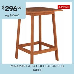 a wooden bar stool with the price tag for $ 29 99 or reg $ 800 00