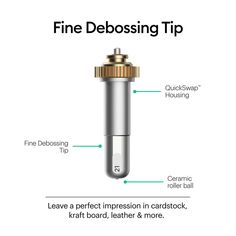 an info sheet describing the different types of fire debossings and how to use them