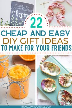 some homemade crafts that are easy to make and great for the kids in your life