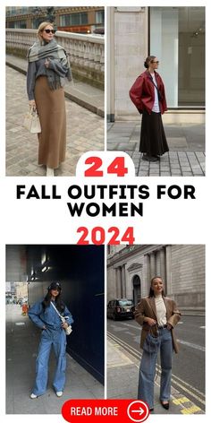 Casual Elegant Fall Outfits, Autumn Looks 2024 Women, 2024 Trendy Outfits For Women, 2024 Women Fall Fashion, Autumn Trends 2024 Outfits, Autumn 2024 Outfits Women, Autumn Fashion 2024 Women, Autumn Outfits Inspo 2024, Fall Aesthetic Outfits 2024