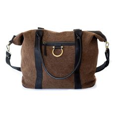 So Honey Canvas Weekender - Brown Canvas Black Raw Leather | Sapahn. Weekender Bag With Leather Handles And Double Handle, Everyday Rectangular Duffle Bag With Leather Trim, Versatile Brown Canvas Satchel, Leather Handled Satchel Weekender Bag, Functional Brown Tote Weekender Bag, Everyday Duffle Bag With Leather Handles, Everyday Duffle Bag With Leather Double Handles, Weekender Satchel With Leather Handles For Daily Use, Daily Use Duffle Bag With Leather Handles