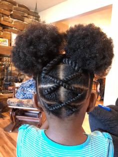 #afro #natural #hairstyles #naturalhair #hair #curls #protectivestyles #blackgirlmagic #curlyhair #curly  #afrostyles #kids Lil Girl Hairstyles, Toddler Hairstyles, Easy Toddler, Cool Braid Hairstyles, Girls Hairstyles Braids