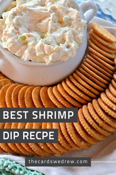 the best shrimp dip recipe with crackers