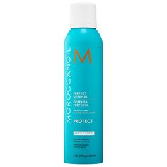 A heat-protectant spray that helps maintain healthy hair by protecting against thermal damage and hot tools.Hair Type: Straight, Wavy, Curly, and CoilyHair Texture: Fine, Medium, and ThickKey Benefits: Heat Protection, Increases Shine, and Color SafeFormulation: SprayHighlighted Ingredients:- Argan Oil: Hydrates and nurtures the hair with tocopherols (vitamin E), essential fatty acids, and antioxidants. - Panthenol: A form of vitamin B5 that hydrates and imparts a glossy finish. - Octylacrylamid Best Thermal Hair Protector, Best Heat Protectant Spray, Heat Protectant Spray, Heat Protectant Hair, Heat Protector, Maintaining Healthy Hair, Heat Protectant, Moroccan Oil, Heat Styling Products